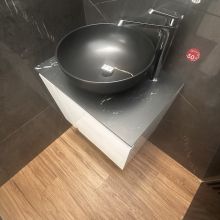 Шкаф с мивка за баня Stella Marble с вратичка или чекмеджета