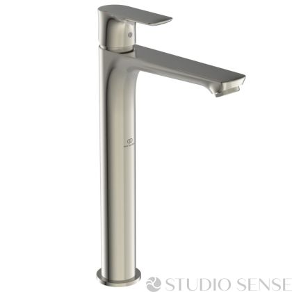 Connect Air 240 Vessel Silver Tall Mixer Tap 