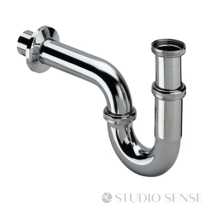 Декоративен S-образен сифон за мивка 