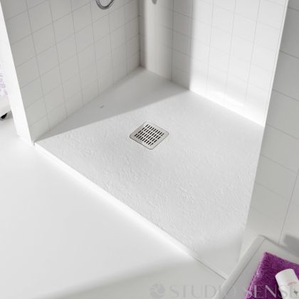 Terran White Super Slim Shower Tray