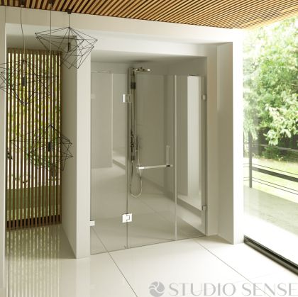 Lineale Glass Shower Wall