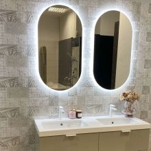 Eлипсовидно LED огледало за баня Freestyle Orbit 50 