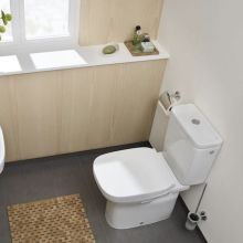 Close Coupled Toilet Debba Vertical Outlet