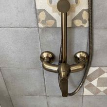 Бронз ретро душ-система Art Deco 155 