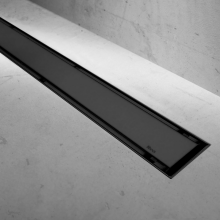 Черен линеен подов сифон Neo PURE PRO BLACK 