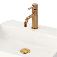 Lungo 65 Rose Gold Single Lever Mixer Tap 