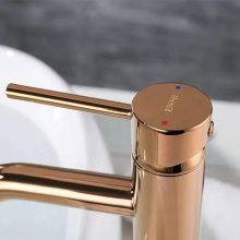 Lungo 185 Rose Gold Single Lever Tall Mixer