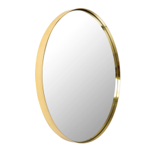 Кръгло огледало със златна рамка Princess Gold 