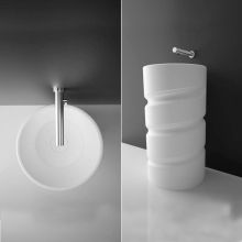 Floor-Standing Washbasin Colon Spiral