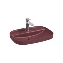 Infinity 60 Maroon Red Inset Basin