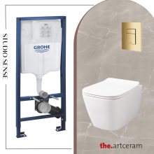 Grohe&A16 White&Gold Set