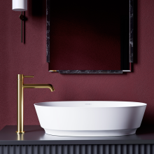 Y 225 Brushed Gold Single Lever Mixer Tap