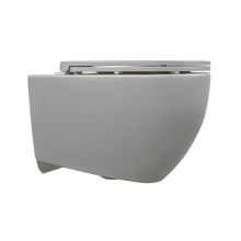 Конзолна сива тоалетна чиния Infinity 53 Rimless 