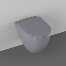 Конзолна сив мат тоалетна чиния Infinity 53 Rimless