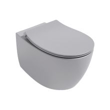 Конзолна сива тоалетна чиния Sentimenti 53 Rimless 