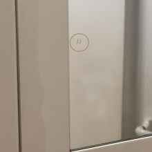 Ретро шкаф за баня с огледало Bottega 